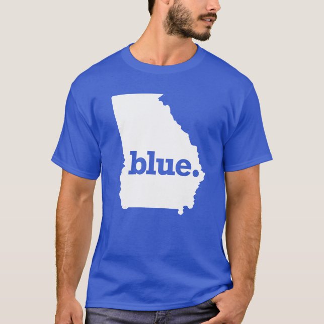 BLUE STATE GEORGIA T-Shirt (Front)