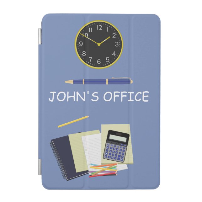 Blue stationery Smart cover (Front)