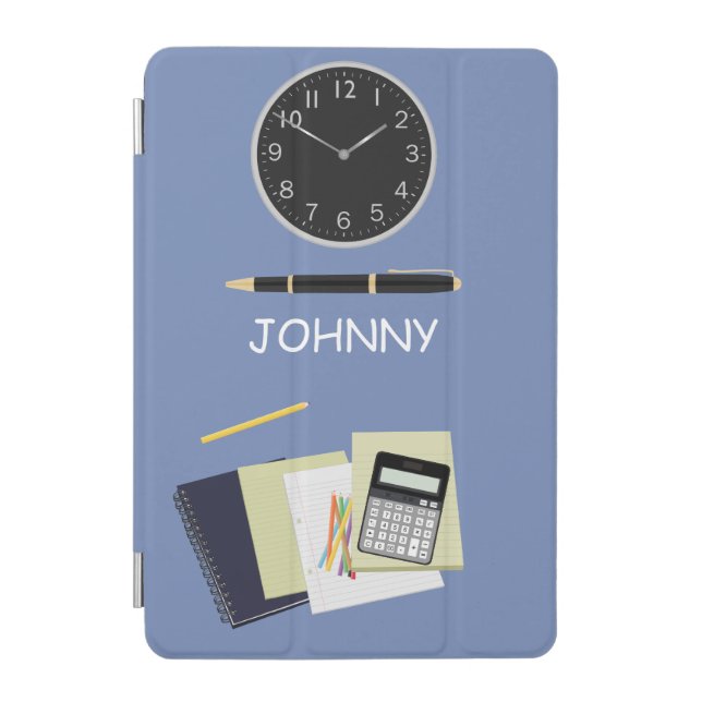 Blue stationery Smart cover (Front)