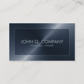 Blue Steel Look Business Card by inkbrook at Zazzle