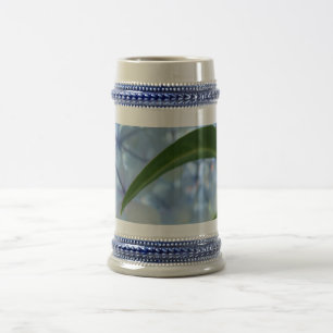 Blue Steins Floral Flowers Holiday gifts Stein