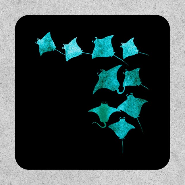 Blue Stingrays Patch (Front)