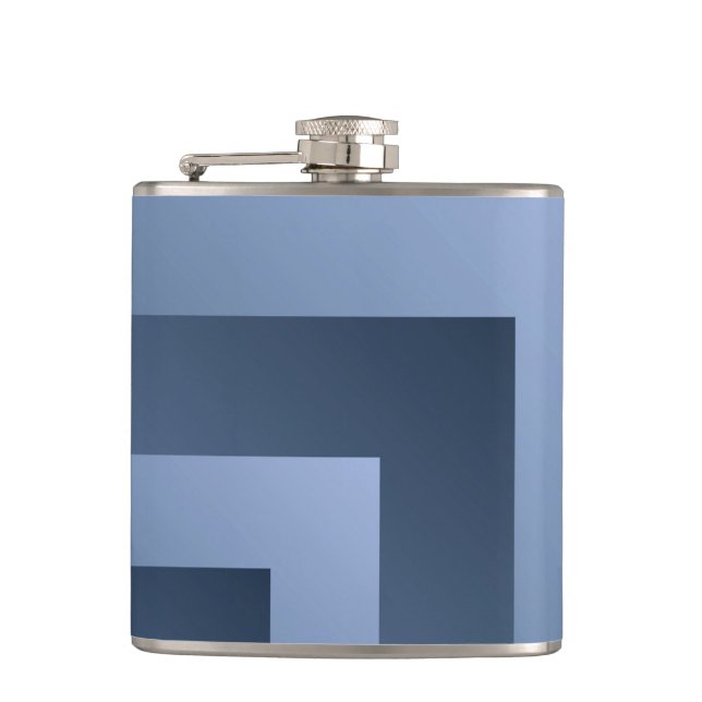 Blue stone bg flask (Front)