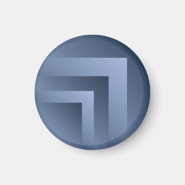 Blue stone bg magnet (Front)