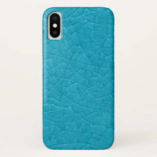 Blue stone iPhone x case