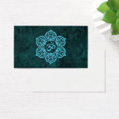 Blue Stone Floral Om (Desk)
