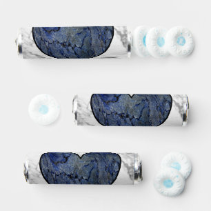 Blue Stone Marbled Pattern Breath Savers® Mints