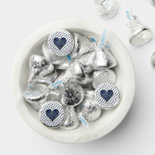 Blue Stone Marbled Pattern Hershey®'s Kisses®