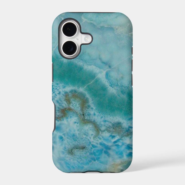 "Blue Stone Phone Case" Iphone Case (Back)