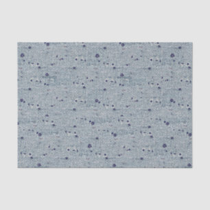 Blue Stone Stitch Tissue Paper
