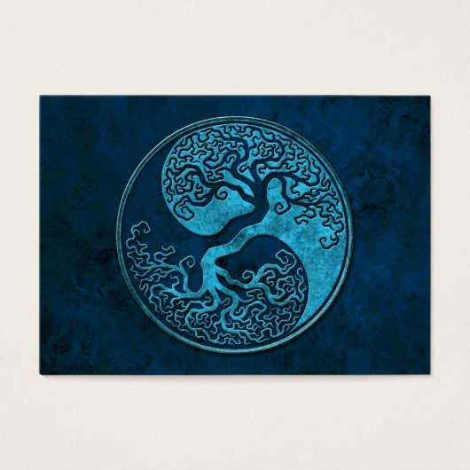 Blue Stone Yin Yang Tree (Front)