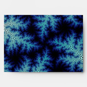 Blue Stonewash Speckle Envelope