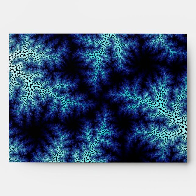 Blue Stonewash Speckle Envelope (Front)