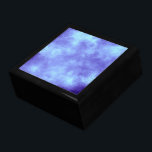 Blue Storm Cloud Effect  Gift Box<br><div class="desc">Blue Storm Cloud Effect Keepsake jewelry box 
Colorful gift box featuring a simple storm cloud effect with colorful filter,  Would make the perfect gift for you girlfriend,  wife,  sister or daughter,  especially if the love autumn. check out my shop for more colors and designs.</div>