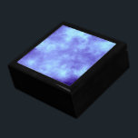 Blue Storm Cloud Effect  Gift Box<br><div class="desc">Blue Storm Cloud Effect Keepsake jewelry box 
Colorful gift box featuring a simple storm cloud effect with colorful filter,  Would make the perfect gift for you girlfriend,  wife,  sister or daughter,  especially if the love autumn. check out my shop for more colors and designs.</div>