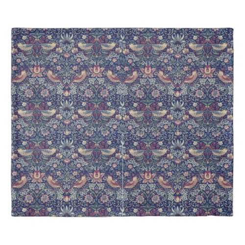 Blue Strawberry Thief William Morris pattern Duvet Cover