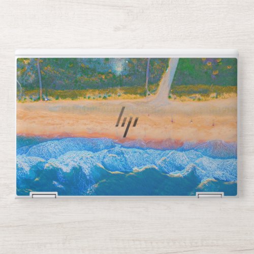 Blue Stream HP Elite Book HP Laptop Skin