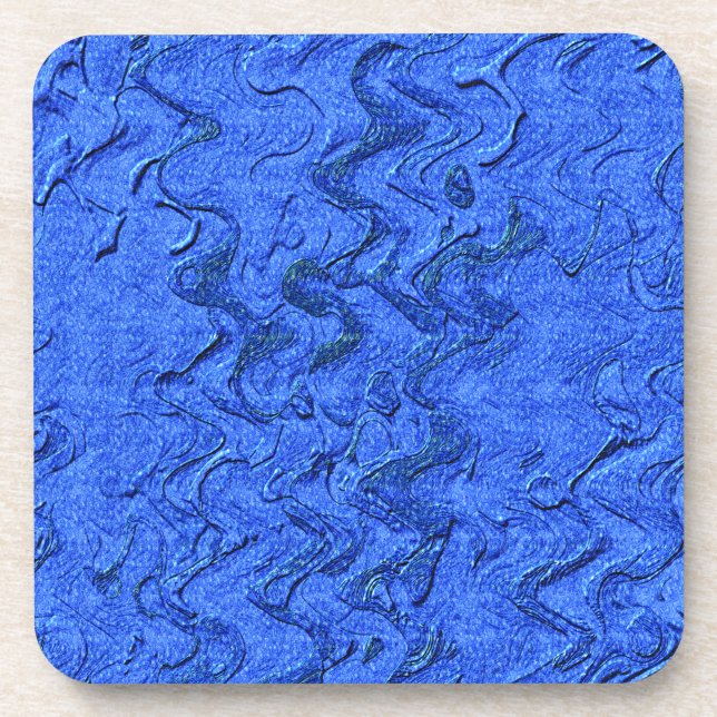BLUE STREAM WATER  BEVERAGE COASTER (Front)
