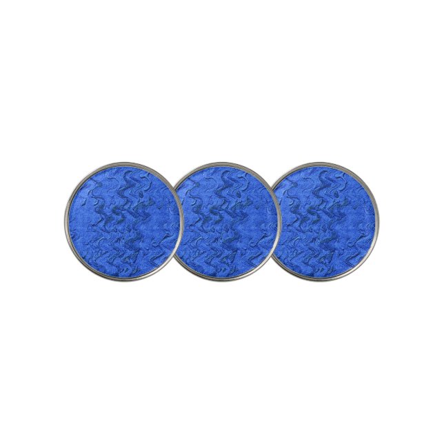BLUE STREAM WATER    GOLF BALL MARKER (3 Up)