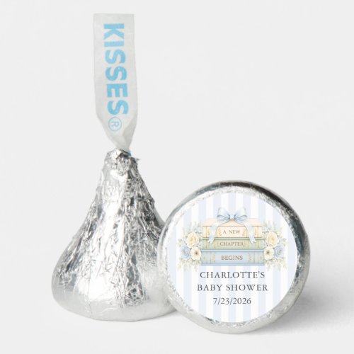 Blue Stripe Baby Shower Chocolate Kisses Hershey®'s Kisses®