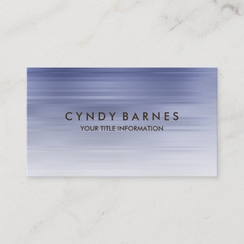 Blue  Stripe Business Card