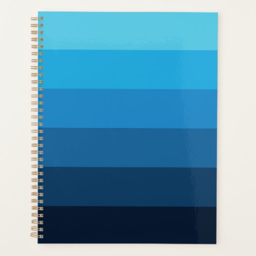 Blue Stripe Planner