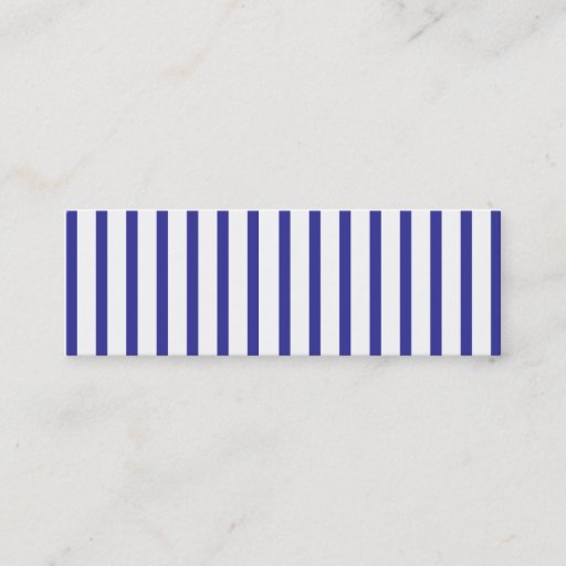 Customizable BLUE STRIPE PROFILE CARD BUSINESS CARD TEMPLATE