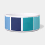 Blue Striped Bowl<br><div class="desc">A cool blue striped pattern.</div>