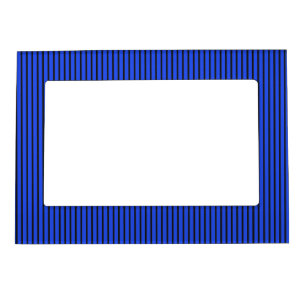 Blue Striped texture Magnetic Frame