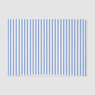Blue Striped Tissue Paper