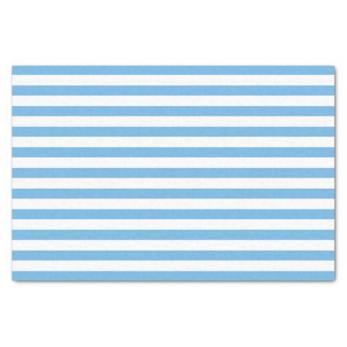 Blue Striped Tissue Paper