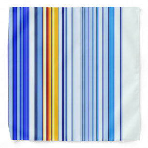 Blue Stripes Bandana