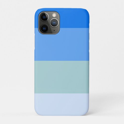 Blue Stripes iPhone 11 Pro Case