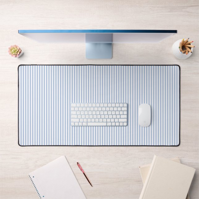 Blue stripes desk mat (Office 1)