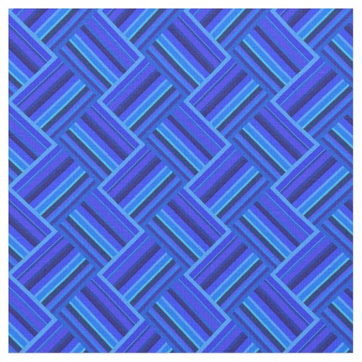 Blue stripes diagonal weave pattern fabric