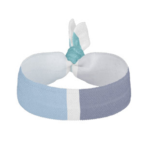 Blue Stripes Elastic Hair Tie