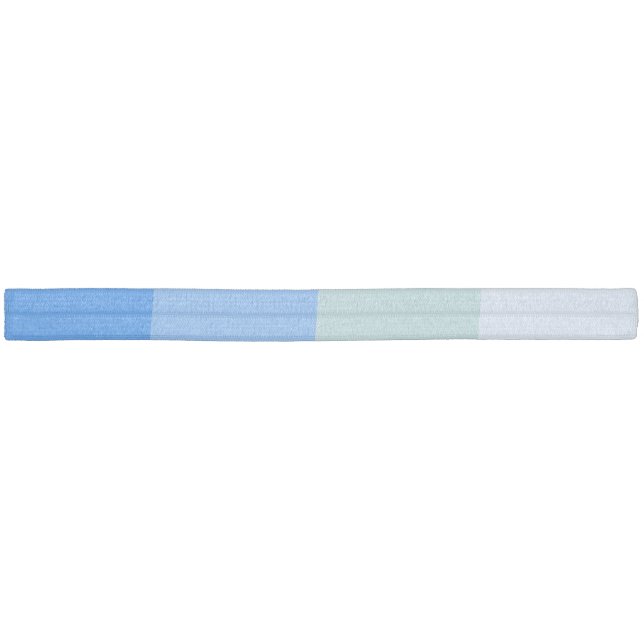 Blue Stripes Elastic Hair Tie (Unwrapped)