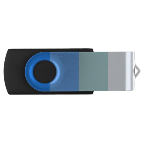 Blue Stripes Flash Drive