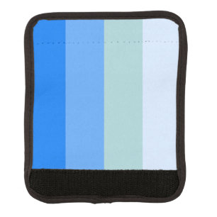 Blue Stripes Luggage Handle Wrap