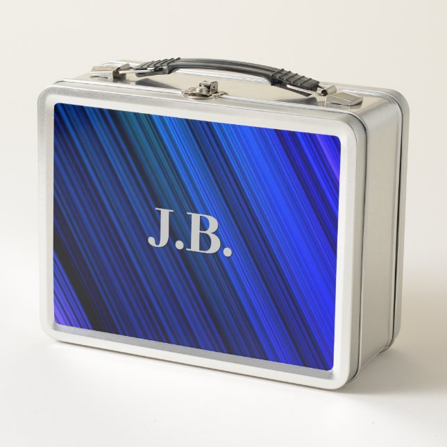 Blue Stripes Lunchbox (Front)