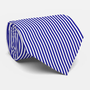 Blue Stripes Mens Dress Neck Tie