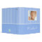Blue Stripes New Baby Book Binder