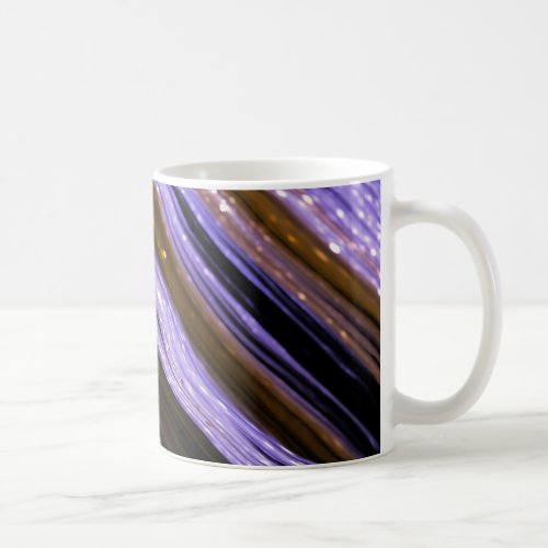 Blue Stripes Pattern Coffee Mug