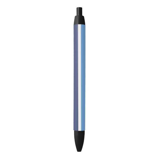 Blue Stripes Pen (Front Vertical)