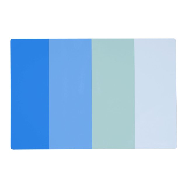 Blue Stripes Placemat (Front)