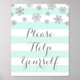Please Help Yourself Posters &amp; Photo Prints | Zazzle