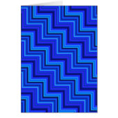 Blue stripes stairs pattern (Front)