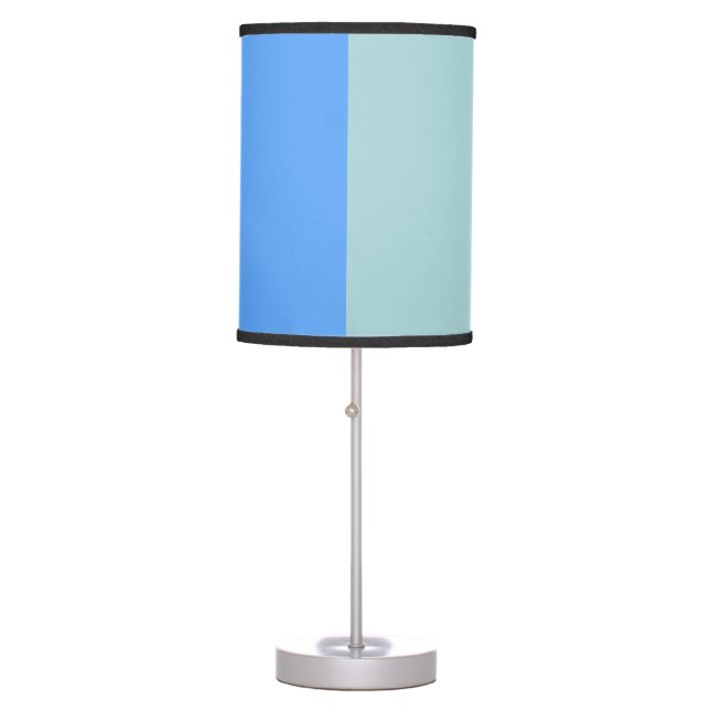 Blue Stripes Table Lamp (Front)