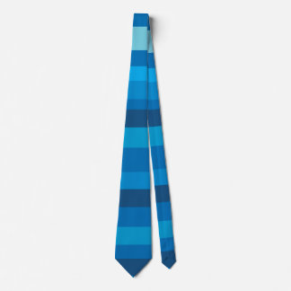 Blue Stripes Tie Neck Tie