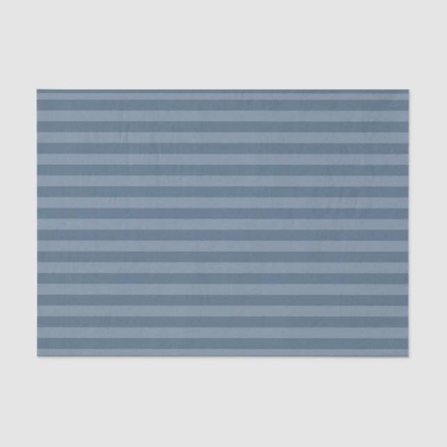 Blue Stripes Tissue Paper (Front)